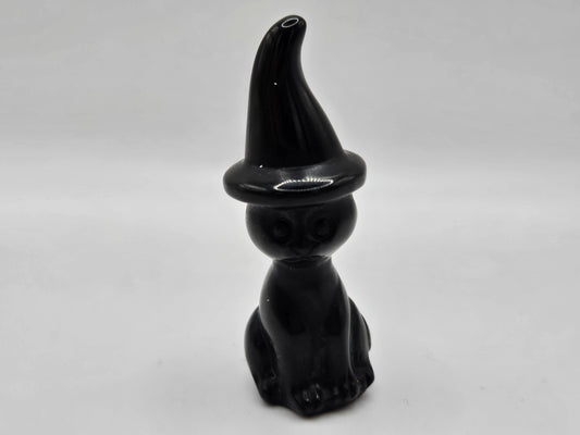 Obsidian Witch Cat