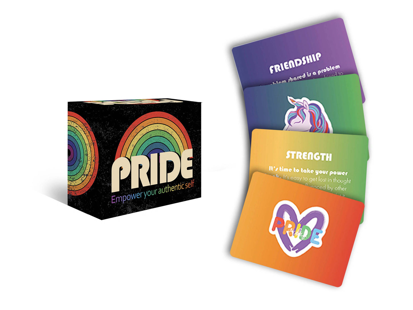 Pride: Empower Your Authentic Self (40 Inspiration Cards)
